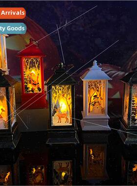 Christmas wind lamps candelabra lamps night light old man sn