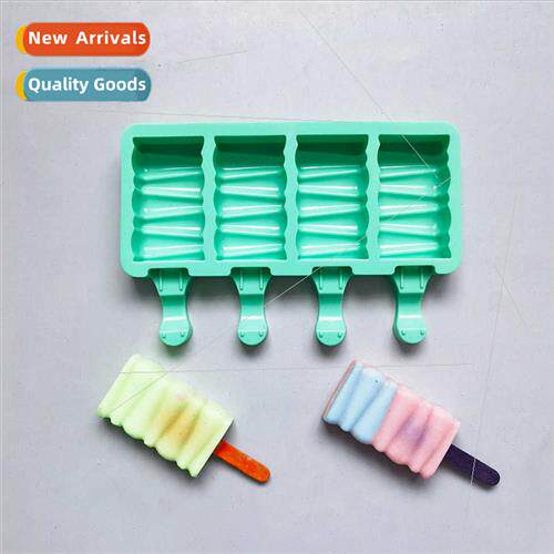 4 consecutive blocks 495 ice cream silicone mold dessert pop