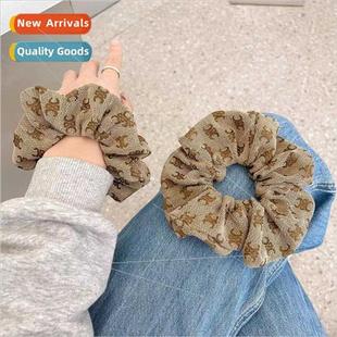 temperament brown high Autumn jacquard new texture winter