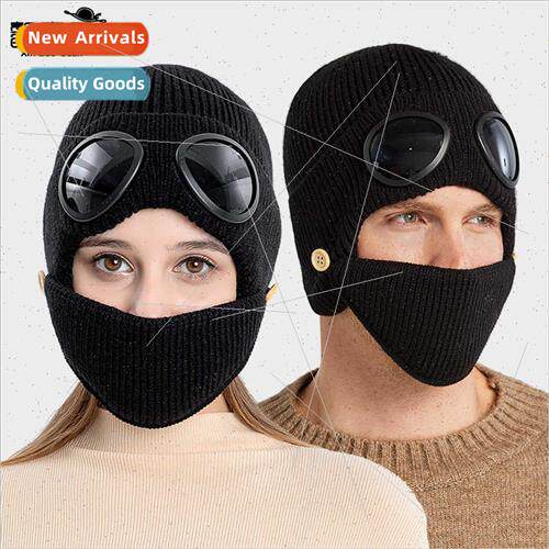 9392 fall winter new pilot ear protection hat thickened warm