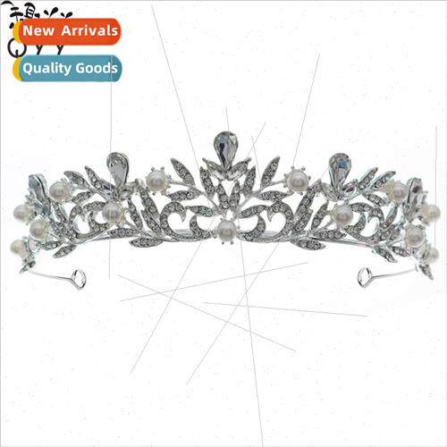 Xianmei wedding headdress alloy rhinestone pearl hair access