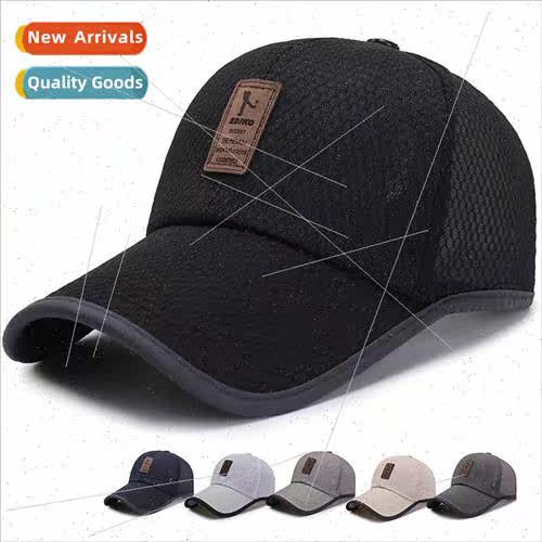 Mesh hat summer casual sunscreen baseball cap men Korean  ti