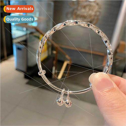 Whe Copper lver Plated Bracelet Young Model Bell Bracelet Wo
