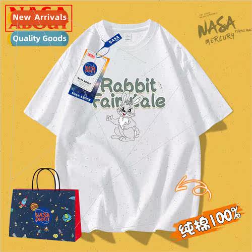 cotton short-sleeved t-shirt men American set summer new loo
