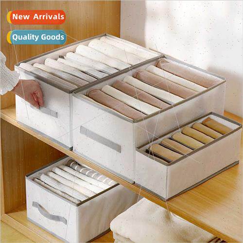 Jeans Storage Box Folding Clothes Pants Storage pp Board Dra