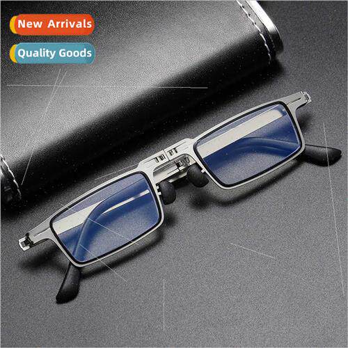 Folding presbyopia glasses anti-blue light ultra-thin glasse