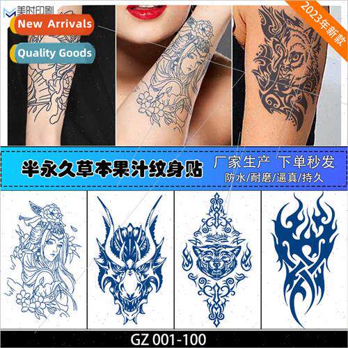Stock Juice Tattoo Stickers Semi-Permanent mulation Tattoo W