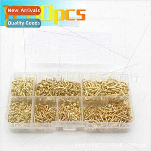 gold color head box Philli flat M2M2.5 plated 1200pcs copper