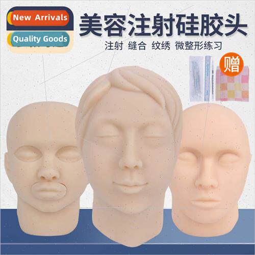 licone human head injection skin suture facial model micropi