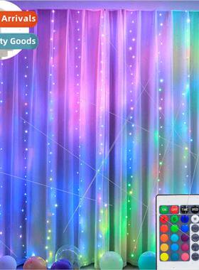 22 New RGB Color Changing Curtain ghts USB Plug-in Colorful