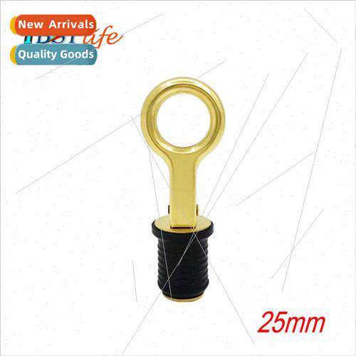 1-inch brass drain plug  marine deck drain holes