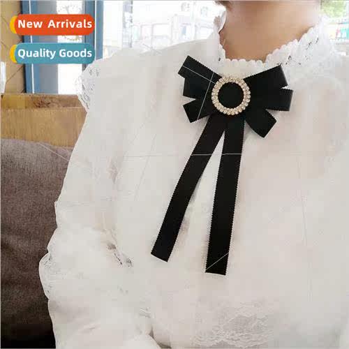 Bow tie bow tie female pin Korean college Japan Brish profes