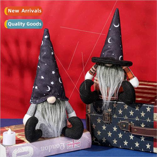 Faceless Old Man Window Display Party Scene Decoration Gnome