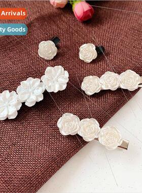 2022 headdress camellia hair clips super fairy new flowers b