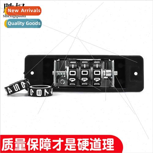 Mechanical toolbox 3-dig combination lock plastic cabinet fi