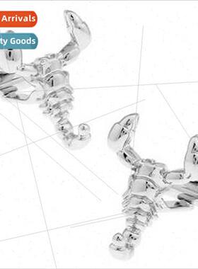 Animal Series lver Scorpion Cufflinks Personalized Men s Dun