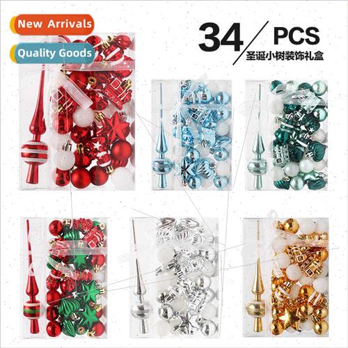 New Products Christmas Decorations 34 Sets Painted Christmas