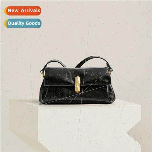 Armp Baguette Bag Cowhide Handbag Premium Feeling che Design