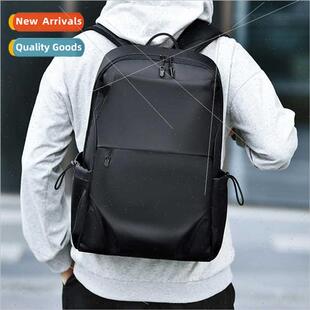 Waterproof Leather Film Pleated Shoulder Bag Men Korean Wear