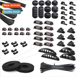 Power Cord Retainer Protector Sleeve Data Cable Organizer Wi