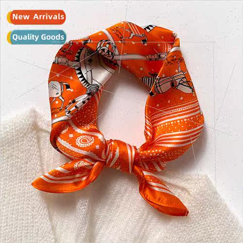 Europe Uned States retro carriage spring fall new silk small