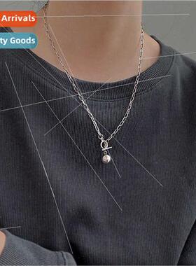 new tide cool sweater chain accessories female simple hip-ho