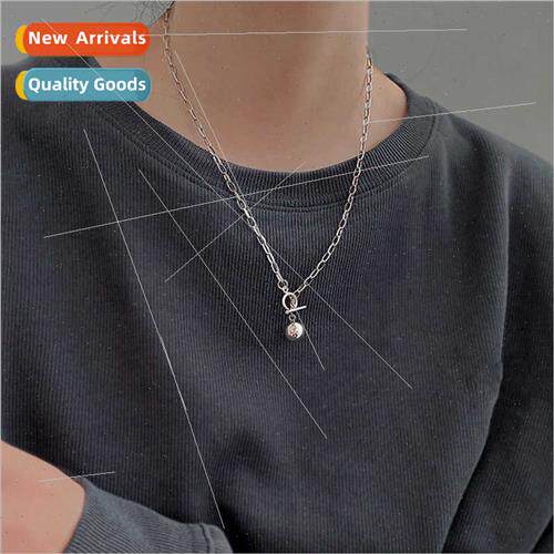 new tide cool sweater chain accessories female simple hip-ho