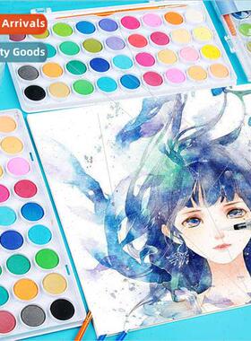 36 Colors Watercolor Paint Set Beginner Kindergarten Childre