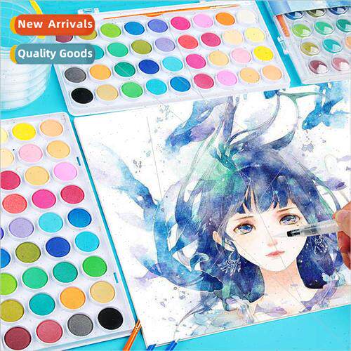 36 Colors Watercolor Paint Set Beginner Kindergarten Childre