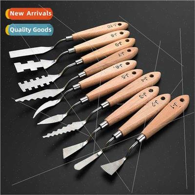 Gouache paint scraper oil stick scraper color mixing knife a