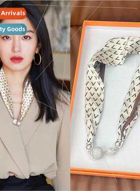 lk scarf female spring fall summer 2023 new fashion neck pro