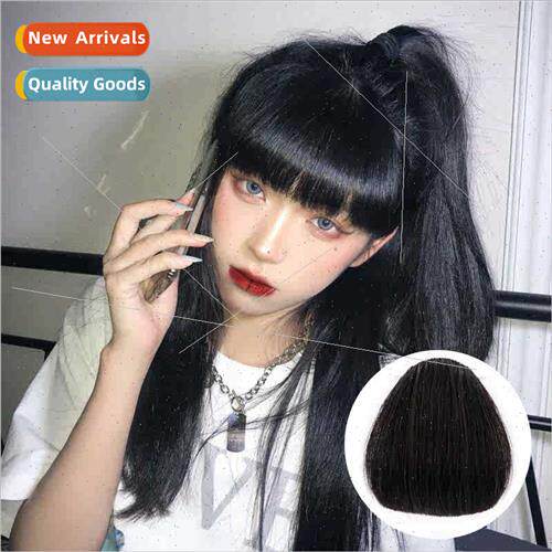 Manga bangs wig piece women invisible natural flush flow sea