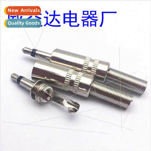 3.5 Mono Plug 3.5mm Male Headphone Plug ght Bar Slip On Audi