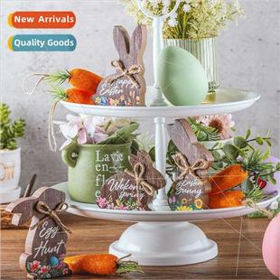 Bunny Tabletop Decoration New Kchen Easter Farmhouse Dini