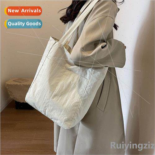 Japan waterproof nylon casual shoulder cloth bag female new