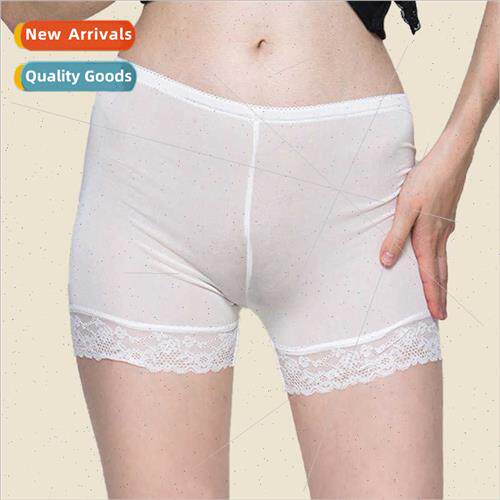 lk women bottoms New Mulberry silk safety pants lace legging