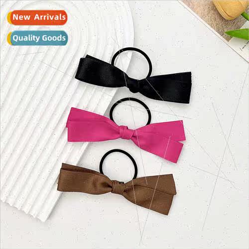 Korean  bow hair bfemale new cute simple versatile double po