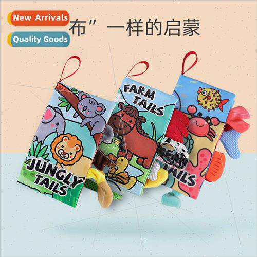 Baby tail cloth book baby development brain tear cloth book