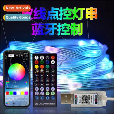 2022 USB bluetooth leather wire phantom lights string Christ