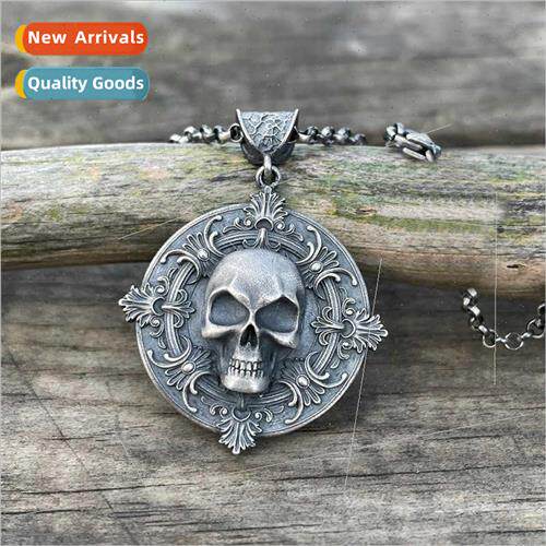 Skull Pendant Halloween Personalized Hip Hop Punk Necklace N