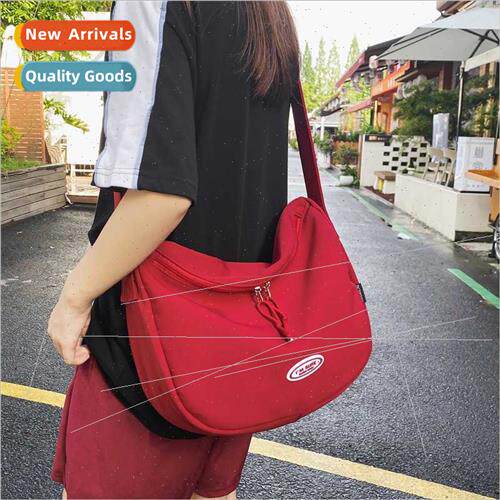 Personalized simple dumpling bag fashion large-capacy studen