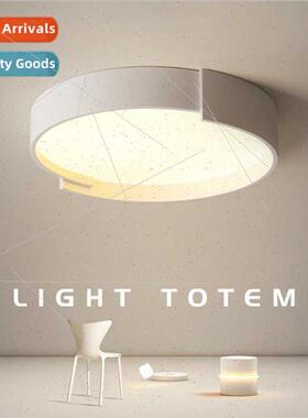 Scandinavian minimalist master bedroom ceiling light wh remo