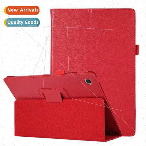 适用Lenovo Pad10.6 Tablet Case M10Plus 3rd Lychee Pattern Bi