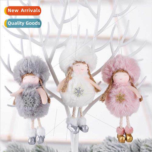 Warm winter new platm Christmas plush angel charm cute doll