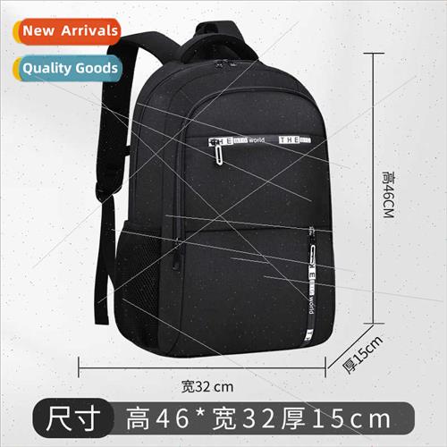 new large-capacy spine protection schoolbag leisure men wome