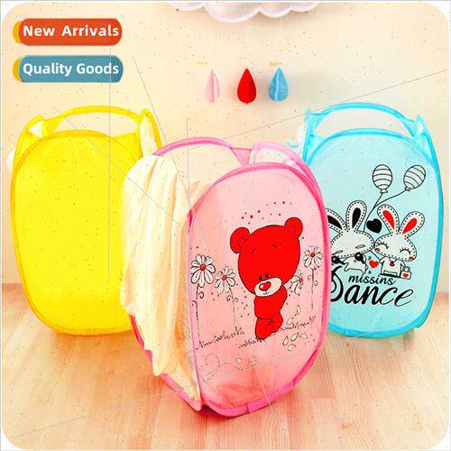 Foldable dirty clothes basket dirty clothes basket cartoon l