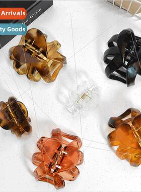 grasp clip female large hairpin French retro hair grip back