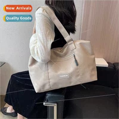 Large capacy handheld short trip bag female fashion lightwei