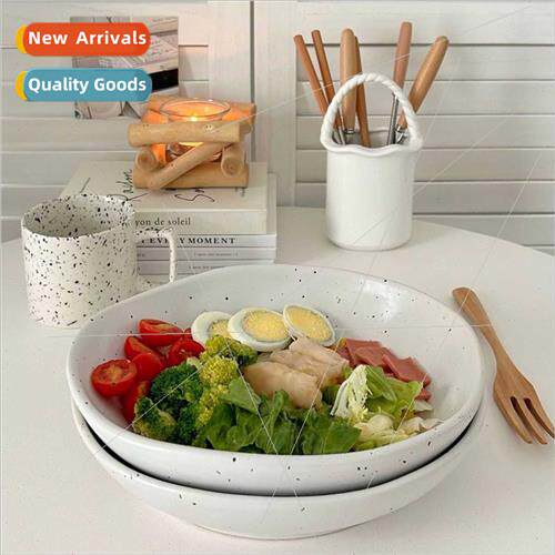 Ins splash ink irregular shaped bowl simple household breakf