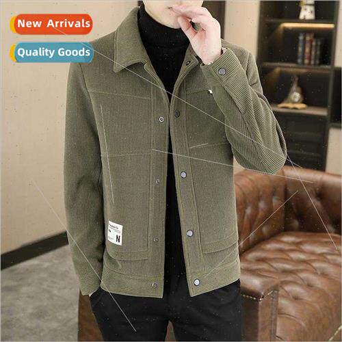 Corduroy jacket men new nd autumn winter casual gangster sol